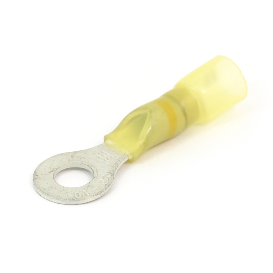 Lead Free Sealed Crimp & Solder Ring Terminal 32944, 1/4 Stud Waytek