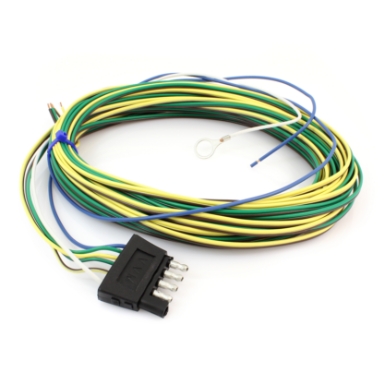wishbone molded connector 37137, 5-way male contacts, 16 ga.
