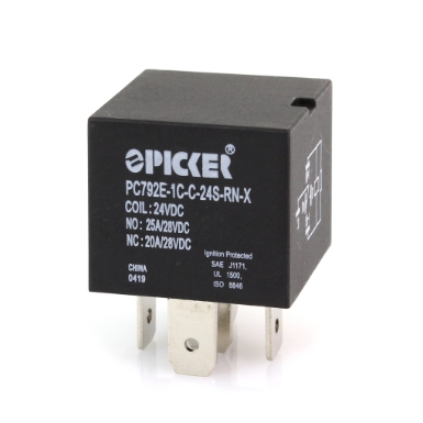picker pc792e-1c-c-24s-rn-x mini iso relay, 24v, spdt