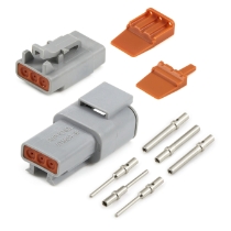 Amphenol Sine Systems ATM3PS-CKIT 3-Pin Receptacle & Plug ATM Connector Kit
