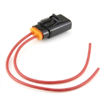 Littelfuse FHMS201 Sealed In-Line MINI Fuse Holder, 8 inch Leads, Rotated View