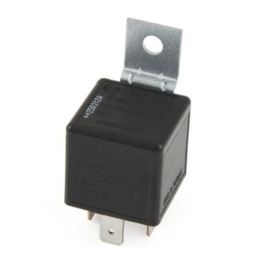 bosch 0986332302441 mini relay, spst, 30a, 12vdc, with resistor and bracket