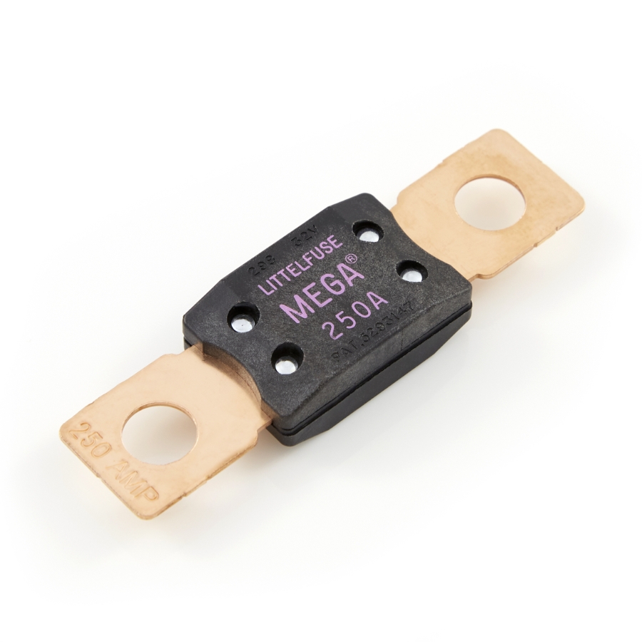 Littelfuse 0298060 MEGA 298 Series Bolt-Down Fuse - 60A, 32V, Time Delay - 1 Piece