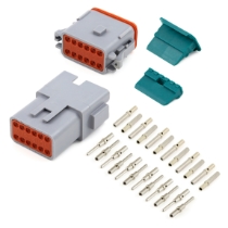Amphenol Sine Systems AT12PS-CKIT 12-Pin Connector Kit, Rotated View