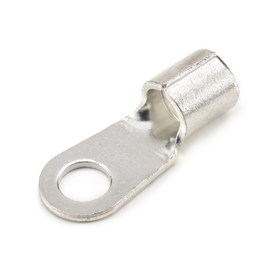 Ring Terminal 37362, 6 Ga., 1/4 Stud Size, Non-Insulated