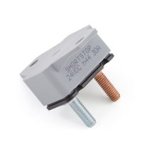 Eaton's Bussmann Series Shortstop® Circuit Breaker, Series 12X, 30A, 123B30-A2P-KA, Side View