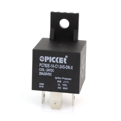 picker pc792e-1a-c1-24s-dn-x mini iso relay, 24v, spst