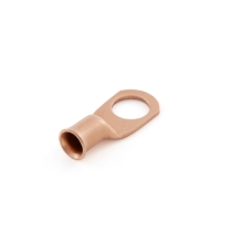 Standard Eyelet 36073, Bare Copper, 6 Ga., 3/8 inch Stud, Rotated View