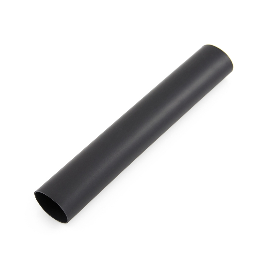 FTZ Industries 29010-6 3/4" BLACK Polyolefin Dual Wall Adhesive-Lined Heat Shrink, 3/4", 6" Pieces, 4 per bag, Black