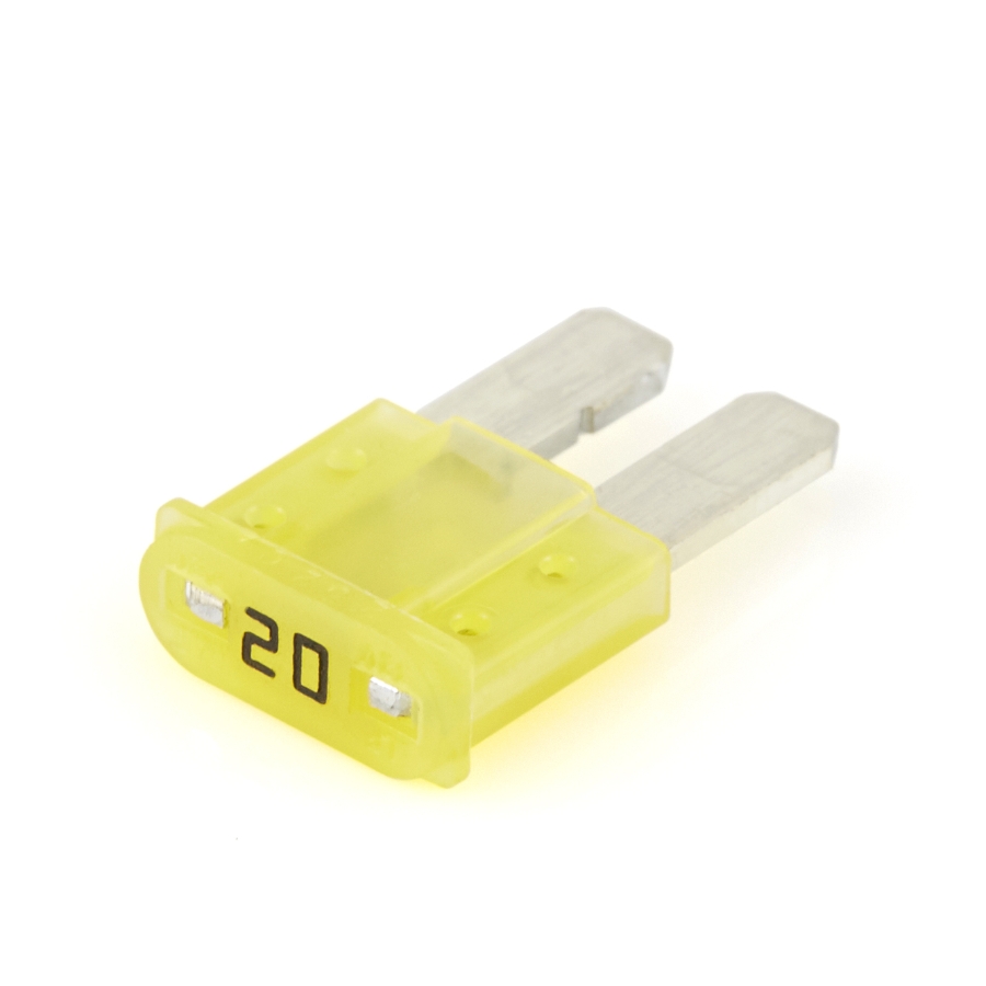 Littelfuse Micro 2 Fuse Yellow, 20A, 32VDC, 0327020.YX2S