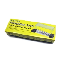 Blue Sea Systems 1992 PowerBar 1000, 8 5/16" Terminal Studs and 16 Terminal Screws with Cover