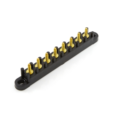 gep power products jb625-8-32 insulated stud type junction block, 8 studs, 30a, 300v