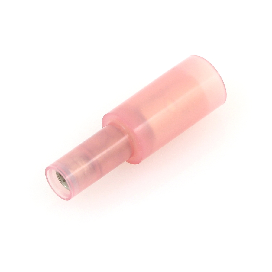 Molex 19039-0005 .180" Female Bullet Connector, 22-18 Ga., Fully Insulated with Nylon