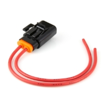 Littelfuse FHAS100 Sealed Heavy Duty In-Line ATO Fuse Holder, Rotated View