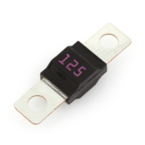 Littelfuse MIDI® Bolt-Down Fuse 125A, 32VDC, Time Delay, Pink, 0498125.M