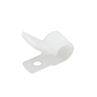 5/16" White Self-Aligning Nylon Cable Clamp