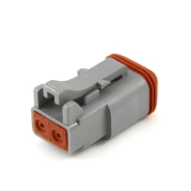 Amphenol Sine Systems AT06-2S 2-Way AT Connector Plug, DT06-2S Compatible