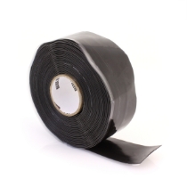 FTZ Industries 99202 Self Fusing Silicone Rubber Tape, Black, 1" X 20', 500F