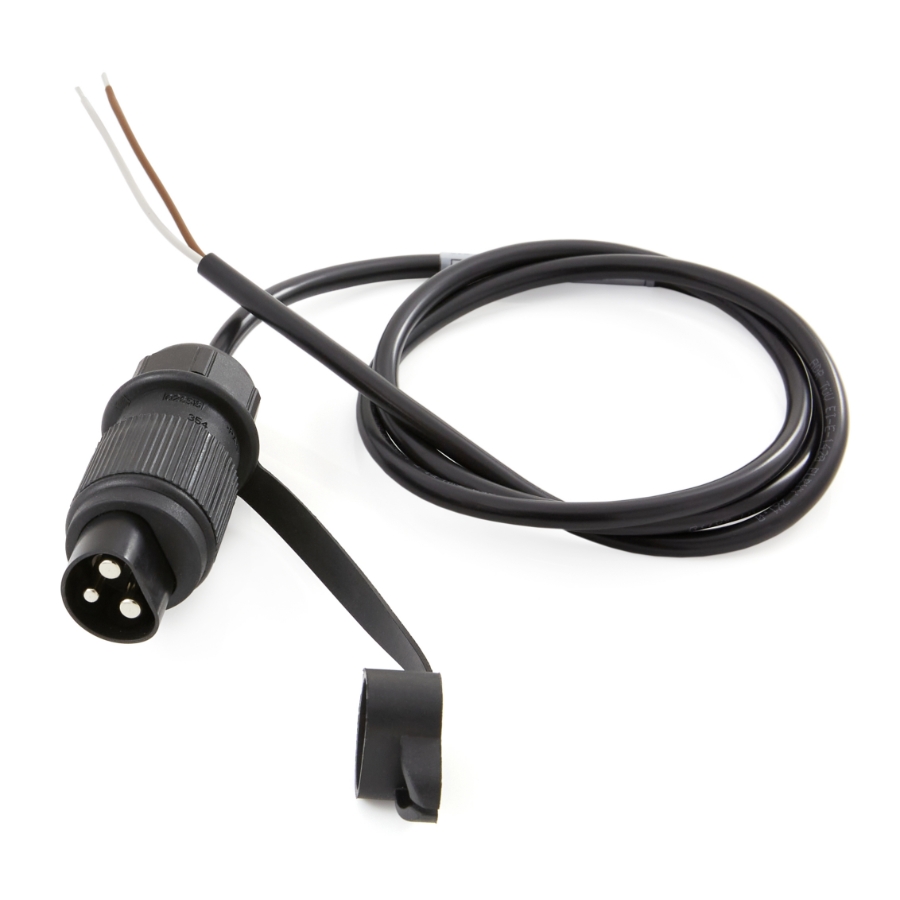 Erich Jaeger 251249 3P/12V PLUG WITH CABLE
