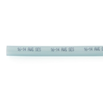 HST300 Series Adhesive-lined Polyolefin Heat Shrink, Tinted Blue, Semi-Rigid, 1/4" ID, 3:1 Shrink Ratio, 48" Alternate View