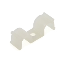 Essentra DHURCS-4-01 Cable Clamp Snap Rivet 6.4 mm Nylon 6/6 Natural _Side View 1