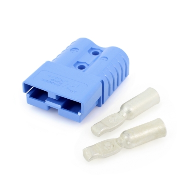 Anderson Power 1319G6 & 6810G2 Connector Kit, SB® 120 Series, 600VDC, 6 Ga., Blue