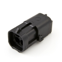 Aptiv 12015024 Male Square 4-Contact Shroud Half Weather-Pack Connector