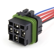 Mini Relay Connector 75610, 5-Pin, Harness Mount