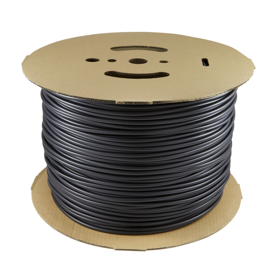 DSG-Canusa CPA100 3/16 BLACK Heat Shrink Dual Wall Adhesive-Lined 3:1 Black Polyolefin, 1000' Spool