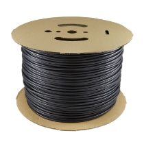 DSG-Canusa CPA100 3/16 BLACK Heat Shrink Dual Wall Adhesive-Lined 3:1 Black Polyolefin, 1000' Spool
