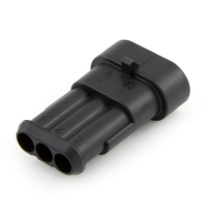 TE Connectivity AMP Superseal 1.5 mm 3-Position Cap Housing, 282105-1