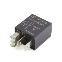 Hongfa HFV9-G/12-ZS-D257, 280 Micro Relay, 12VDC, 35A, SPDT with Diode  _side view 1