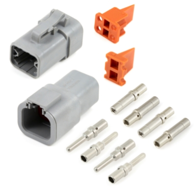 amphenol sine systems atp4ps-ckit 4-pin atp connector kit