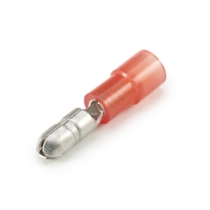 Male Bullet Connector, .157 Tab Width, 22-18 Ga., Nylon