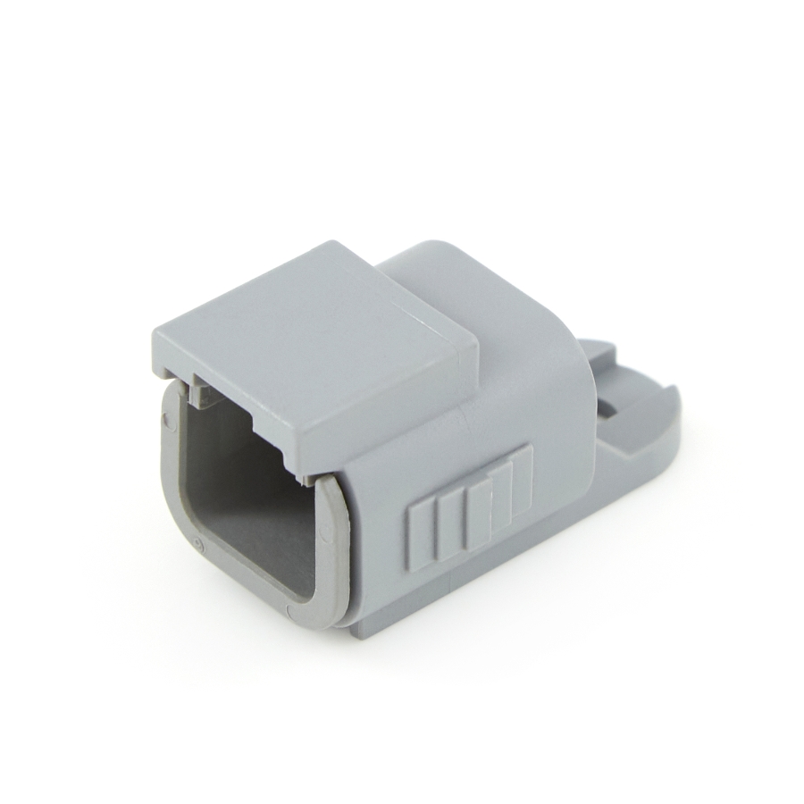 Amphenol Sine Systems ATM06-2S-CAP 2-Way Connector Plug, ATM Dust Cap, Gray