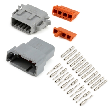 amphenol sine systems atm12ps-ckit 12-pin atm connector kit