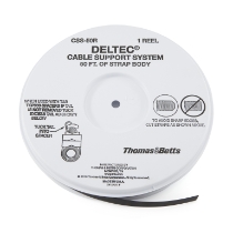 Thomas & Betts Deltec® CSS-50R Cable Tie Strap, 0.5" x 50' Reel