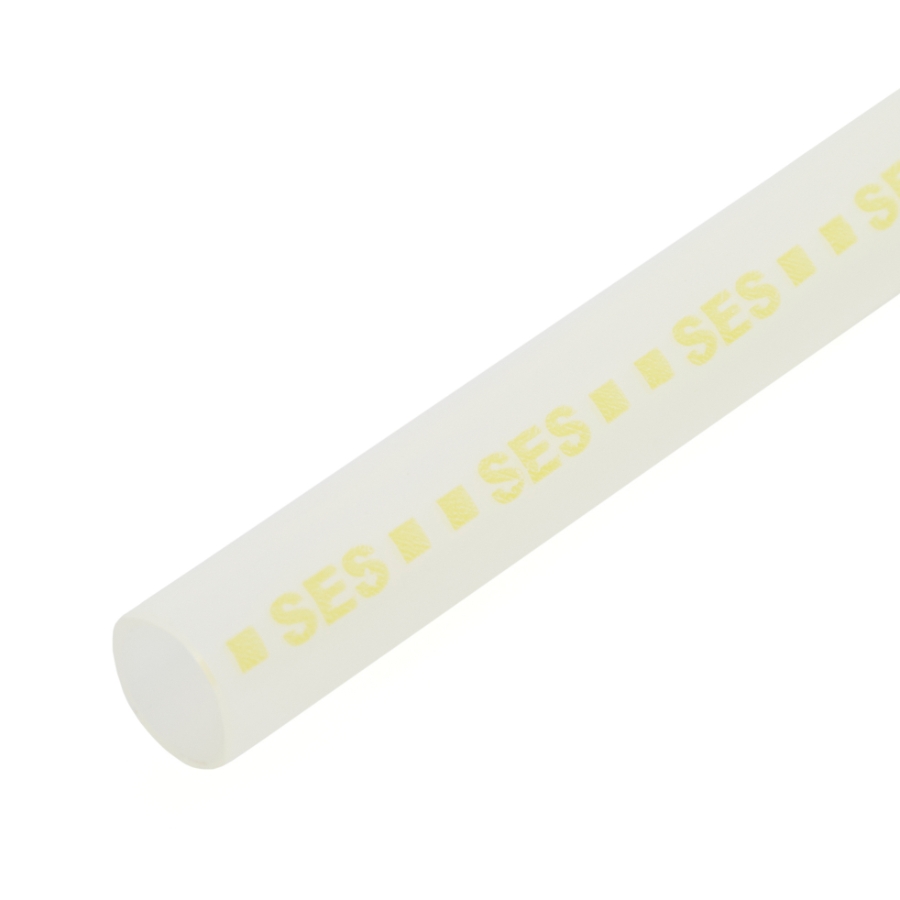 NSPA HST543C-48 HST540 Series High Adhesive Flow Dual Wall Heat Shrink, Clear/Yellow, 14-4 Ga, 4:1 Shrink Ratio, 48"