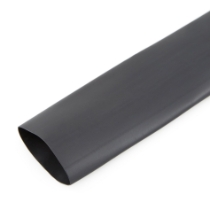 3M™ FP301-1-100' 1" Heat Shrink, 100' Spool 2:1, Thin Wall, Black, Close-up
