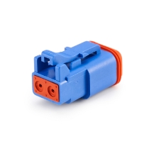 Amphenol Sine Systems AT06-2S-BLU 2-Way Connector Plug