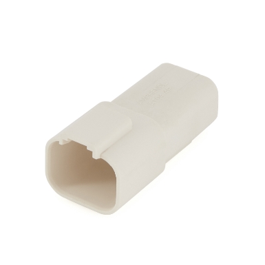 amphenol sine systems at04-4p-wht 4-way connector receptacle