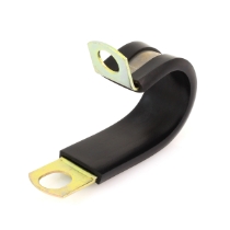 UMPCO S340G18 1 1/8" Plated Steel Cable Clamp, 3/4" Wide