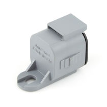 Amphenol Sine Systems ATM06-6S-CAP 6-Way Connector Plug, ATM Dust Cap, Gray