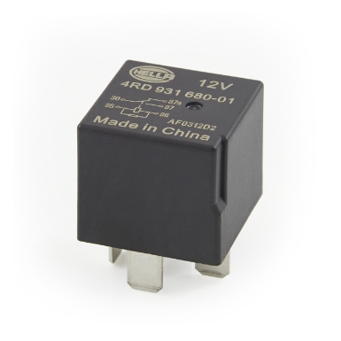 hella 931680017 mini relay, 20/40a, 12v, spdt