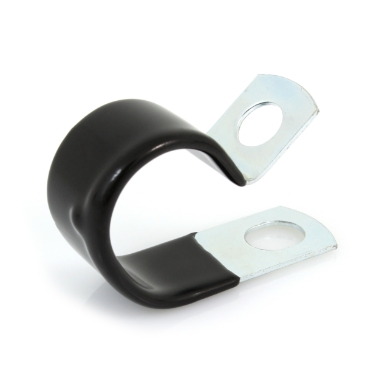 kmc cov1713z2-2 1 inch vinyl coated cushioned full clamp, 3/4 inch wide