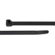 ACT AL-14-120-0-C Light Heavy Duty Cable Ties, 120 lb, 14 inch, UV Black, Bag of 100