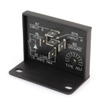 InPower VCM-04-10SA Time Delay Solid State Relay, Off-Delay, 0-10 Seconds, 12VDC/15A