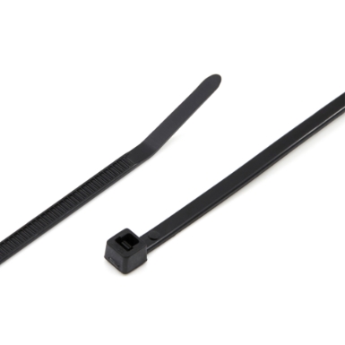 4" Black Standard Cable Tie Nylon 18Lb T18R0M4 Bag of 1000