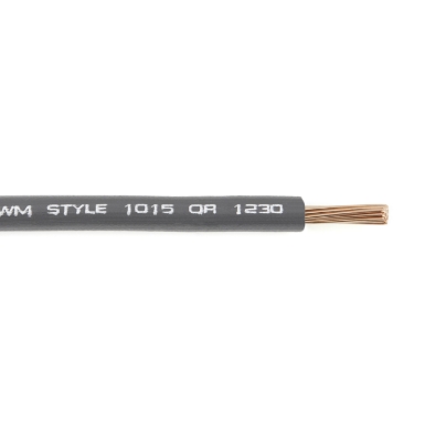 COLUMBIA ULA-120 / CUX-750 通電確認済 Unified Wire & Cable 14/1 UL1015 GRAY WR14-8 Hook-Up Wire, Bare