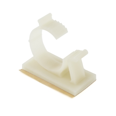 essentra akkl-8710a-rt cable clamp lockable adhesive 0.875 in 25.4 mm pa natural